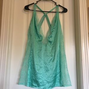 VS Silky Teal Nightie